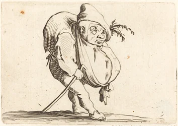 Hunchbacken med käpp