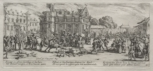 The Large Miseries of War: Devastation of a Monastery