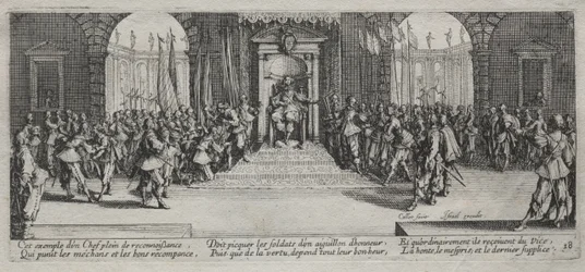 The Large Miseries of War: Distribution of Recompense
