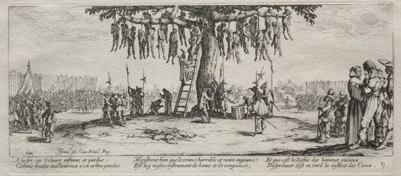Krigets stora eländen: Hängningen, 1633