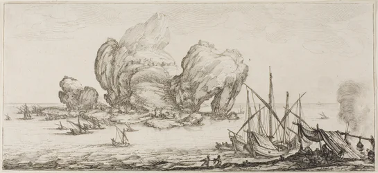 The Large Rock, från olika scener designade i Florens