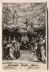 The Life of the Virgin: The Assumption of the Virgin.