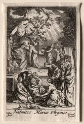 The Life of the Virgin: The Birth of the Virgin.