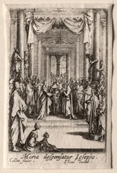 The Life of the Virgin: The Marriage of the Virgin.