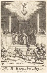 Sankt Barnabas martyrskap