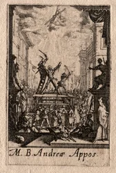 Apostlarnas martyrskap: St Andrew.