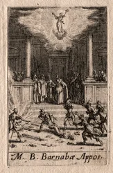 Apostlarnas martyrskap: St. Barnabas.