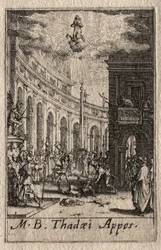 Apostlarnas martyrskap: St. Thaddeus