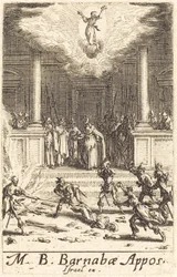 Sankt Barnabas martyrskap