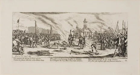 The Stake, plansch tretton från The Miseries of War
