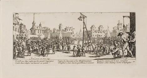 The Strappado, tallrik tio från The Miseries of War