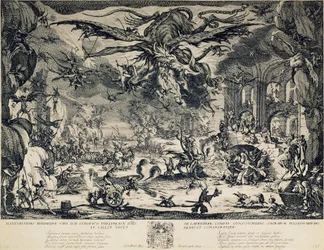 Sankt Antonius frestelse, 1635.