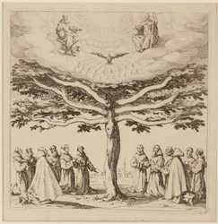 The Tree of St. Francis, ca 1619 (etsning)