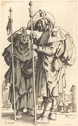 De två pilgrimerna, ca. 1622.