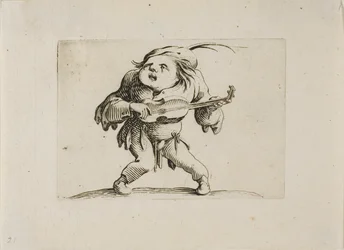 The Wobbly Man Playing the Guitar, från Varie Figure Gobbi