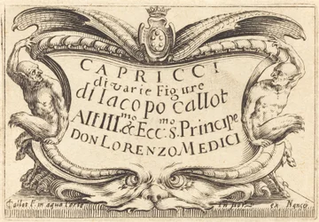 Titelsida för "The Capricci"