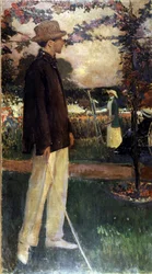 Jean Cocteau - av Jacques Emile (Jacques-Emile) Blanche (1861 - 1942)