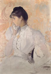 Porträtt av Henriette Chabot, 1886.