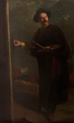 Porträtt av Ignatius Zuloaga och Zabaleta 1870-1945, 1900-1