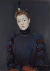 Yvette Guilbert, 1891.