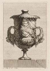 Svit med vaser: Tavla 12, 1746.