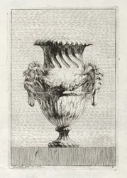Svit med vaser: Tavla 2, 1746.