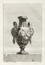 Svit med vaser: Tavla 8, 1746.