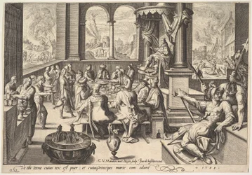 Allegori om regeringen för en barnslig kung, 1588.