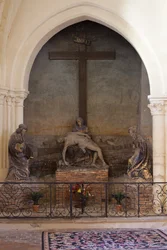 The Lamentation (målad gips)