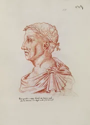 Ms.266 fol.271 v Petrarch (1304-74), från 
