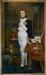 Kejsar Napoleon I Bonaparte (olja på duk)