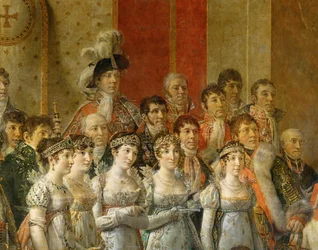 Napoleons kröning i Notre-Dame …