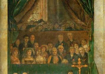 Napoleons kröning i Notre-Dame …