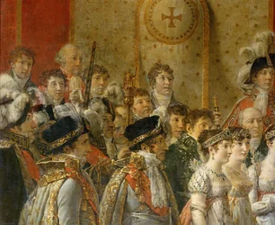 Napoleons kröning i Notre-Dame ...