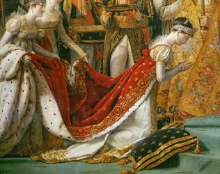 Napoleons kröning i Notre-Dame ...