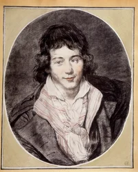 Självporträtt av Jacques-Louis David