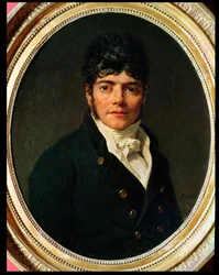 medaljong Porträtt av Comte Esteve, 1804