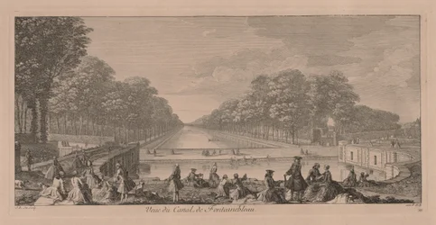 Kanalen vid Fontainebleau.