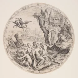 Perseus befriar Andromeda