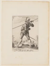 Pikeman, från Officerare och soldater i kejsar Rudolf II:s livgarde