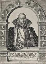 Porträtt av astronomen Tycho Brahe (utan hatt)