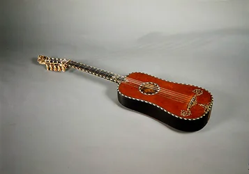 Gitarr, 1648 (ebenholts och elfenben)