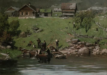 Från Kittelsvika vid Krøderen
