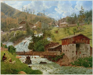 Utsikt över Bad Gastein