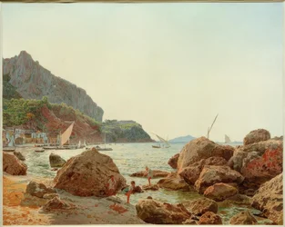 Den stora flottan på ön Capri