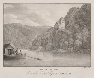Niederösterreich, det gamla slottet Grempenstein