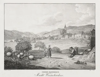 Niederösterreich, köpstad Weißenkirchen