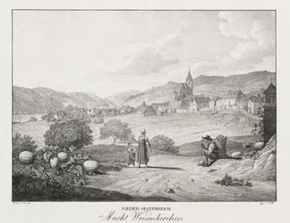 Niederösterreich, köpstad Weißenkirchen.