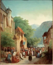 Procession på Rhen