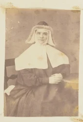 [Porträtt av en nunna]